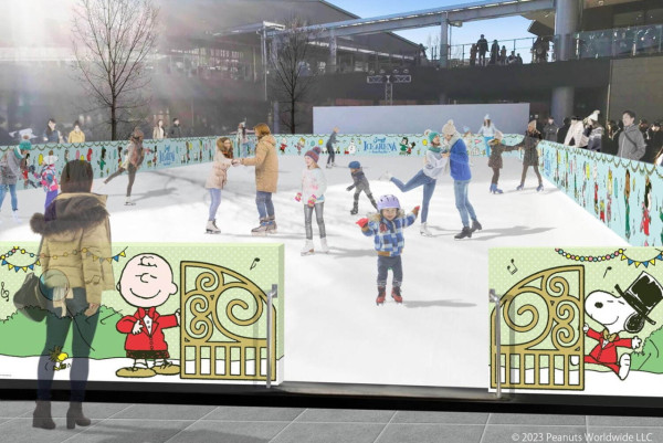日本聖誕2023｜東京史努比主題溜冰場12月登場！開放至明年2月、起玩足全日+包租鞋費 