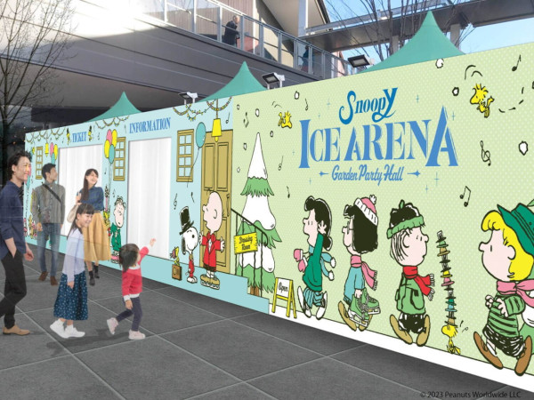 日本聖誕2023｜東京史努比主題溜冰場12月登場！開放至明年2月、起玩足全日+包租鞋費 