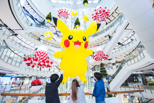 泰國Central World X Pokémon聖誕除夕活動  30隻比卡超巡迴表演／限定精品／見面會時間 