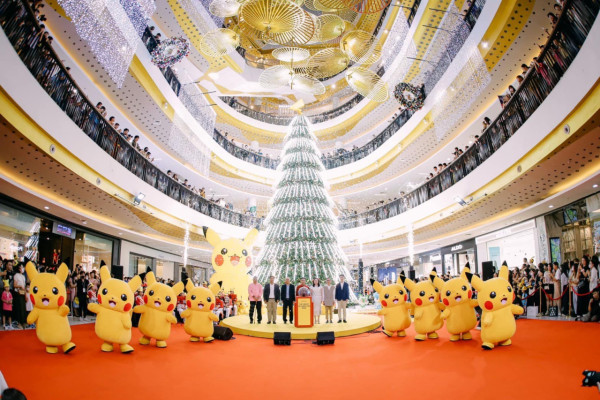 泰國Central World X Pokémon聖誕除夕活動  30隻比卡超巡迴表演／限定精品／見面會時間 