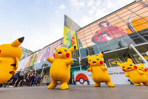 泰國Central World X Pokémon聖誕除夕活動  30隻比卡超巡迴表演／限定精品／見面會時間 