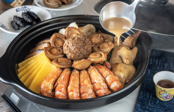 上環中菜館「江蘇銘悅」推出冬至新春盆菜早鳥優惠   泰國海虎蝦／醉香滷水乳鴿／上海農家炆滷肉