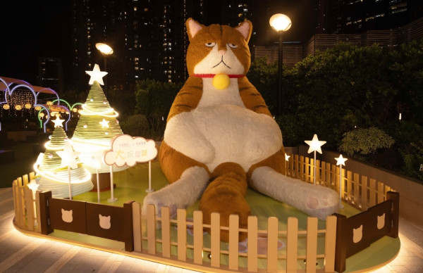 台灣爆紅厭世「橘貓重重」登陸香港！荃灣廣場3米巨型裝置／9大貓貓打卡位