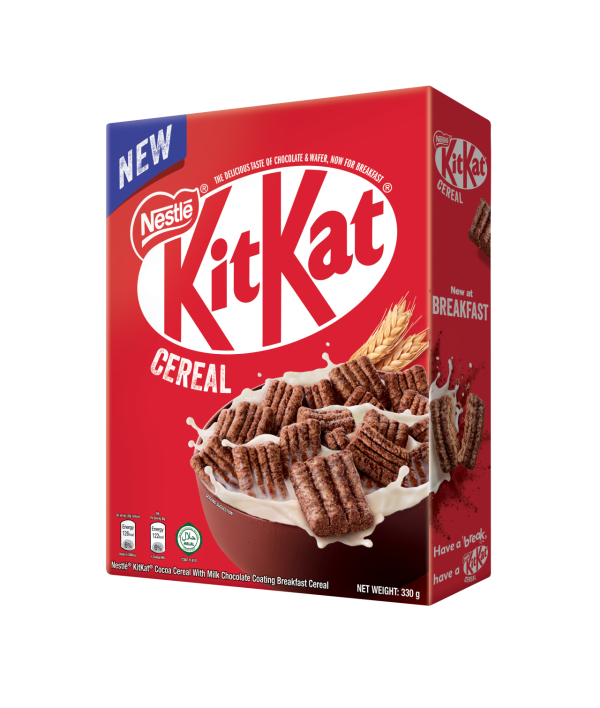 歐洲大熱！KitKat新推出穀類早餐 經典牛奶朱古力味鬆脆又可口