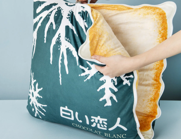 北海道必買手信「白色戀人」 新推超萌放大版抱枕