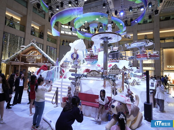 聖誕好去處2023｜置地廣場化身為巨型北極熊雪山！暢玩5米長滑梯+12個冒險體驗 