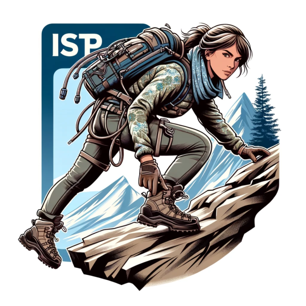 ISTP喜愛挑戰和冒險。(AI製圖)