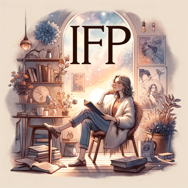 INFP對深度、美感和個人表達的熱愛。(AI製圖)
