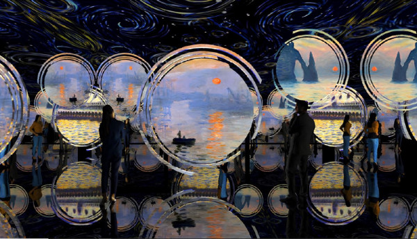 華山文創園區展覽2024｜印象派150週年光影藝術展