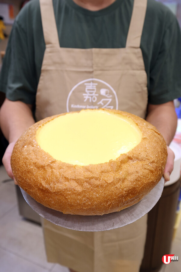 嘉多娜新推 XXL 巨型布甸包 重約 3kg / 一個等於 27 個 / 夠 20 人食