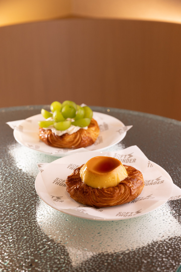 Soft Thunder 2,000 呎旗艦店 新品焦糖布甸丹麥酥 + 雪糕麻糬 Affogato