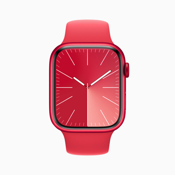 Apple Watch Series 9 Product（RED）有新錶面！以響應世界愛滋病日