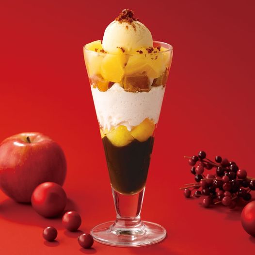 日本人氣茶室登陸啟德AIRSIDE 冬日限定蘋果批海綿芭菲／肉桂焙茶牛奶