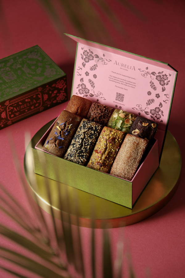 費南雪蛋糕網店「Aurelia」新張優惠！開心果／伯爵香橙／摩卡美祿口味