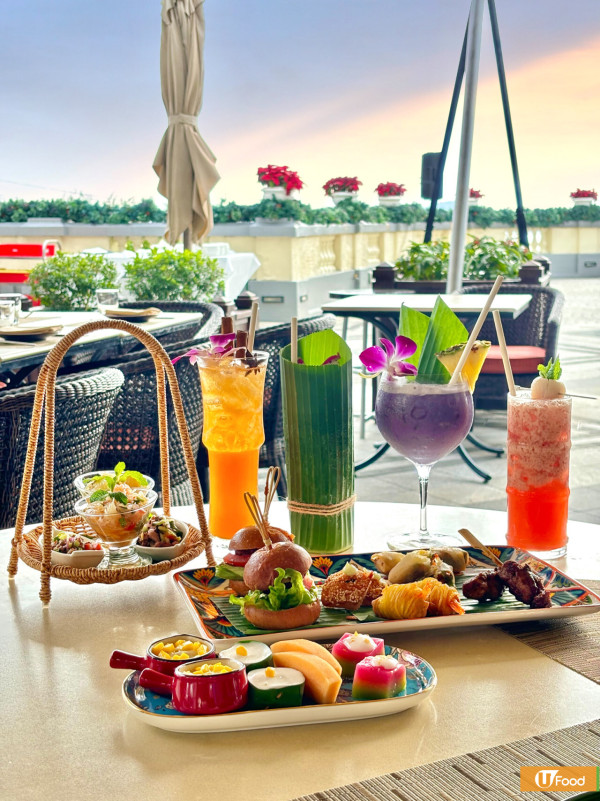 淺水灣餐廳「香辣軒」推出泰式下午茶套餐   無限暢飲特調雞尾酒／泰式魚餅漢堡／彩虹千層糕／芒果糯米飯
