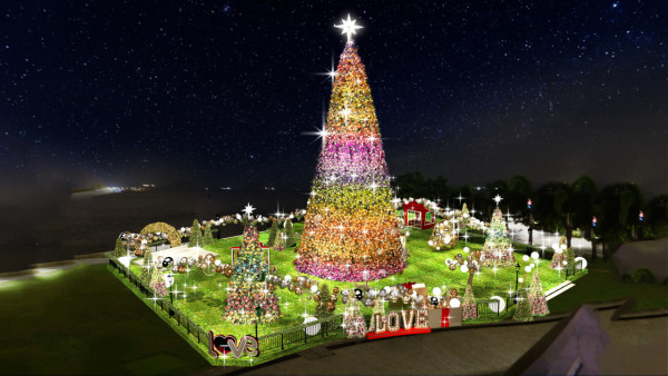 西九文化區巨型聖誕樹