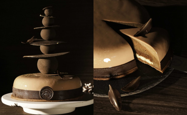 8 大熱門餅店聖誕蛋糕集合 THE BAKERISM 開心果蛋糕 / 法式泡芙聖誕樹塔