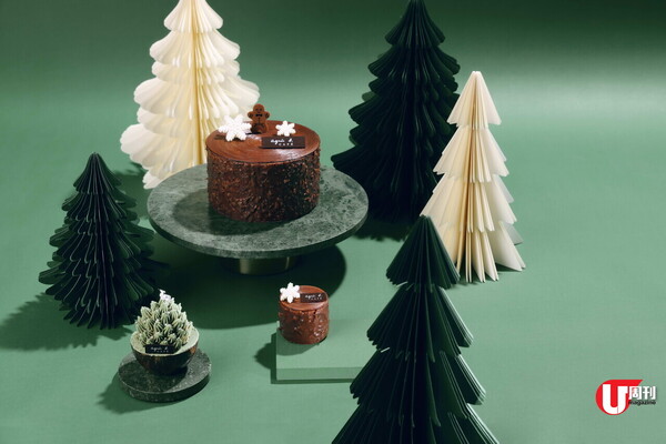 8 大熱門餅店聖誕蛋糕集合 THE BAKERISM 開心果蛋糕 / 法式泡芙聖誕樹塔