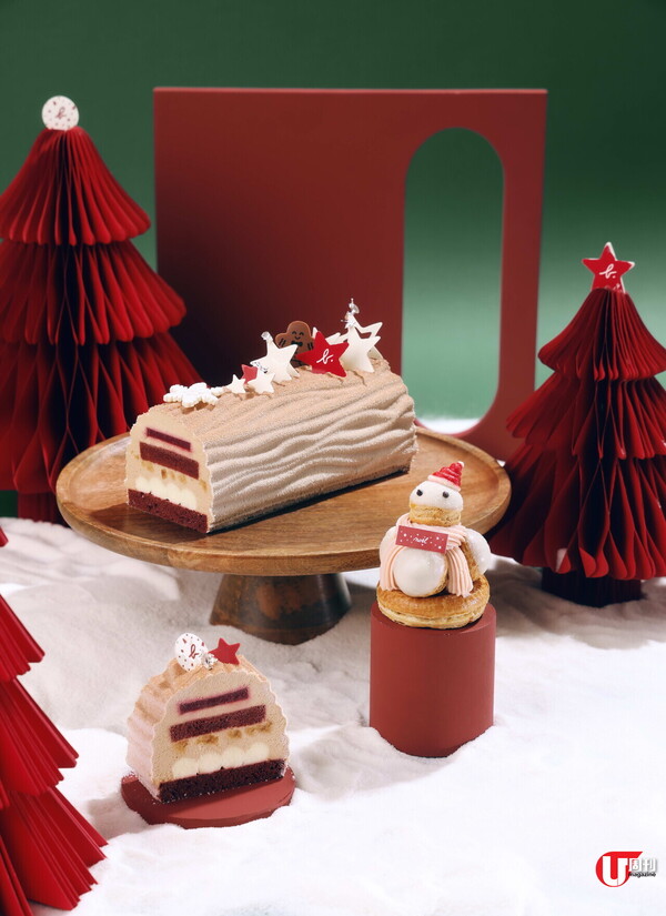 8 大熱門餅店聖誕蛋糕集合 THE BAKERISM 開心果蛋糕 / 法式泡芙聖誕樹塔