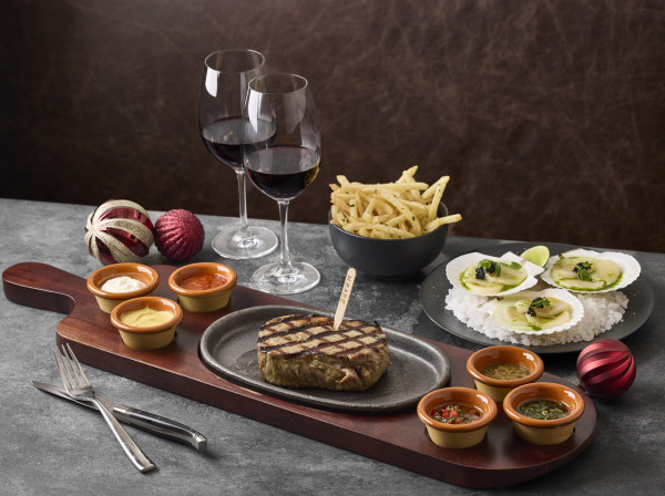 中環新開阿根廷扒房TANGO 頂級肉眼扒／生帶子薄片／吞拿魚他他／除夕探戈舞蹈表演