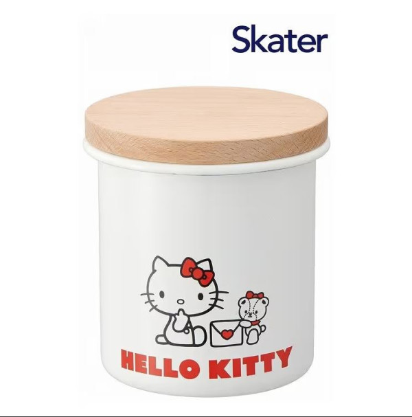 Hello Kitty聯乘日本品牌 簡約復古風琺瑯家品