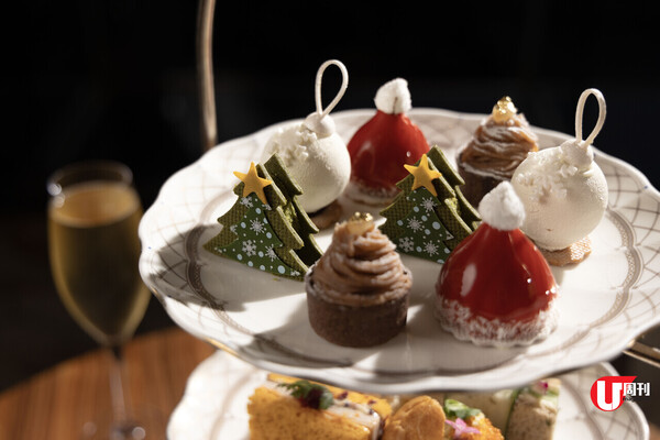 酒店佳節下午茶推介 St Regis 自選鹹甜點 / Cafe 103 雪山聖誕樹