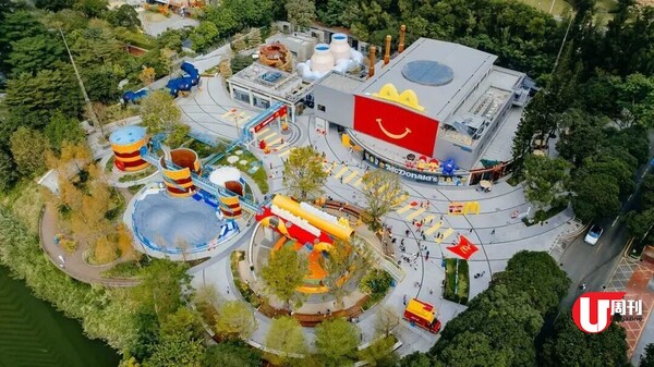 深圳 BFF 友誼麥歲藝術展 蘋果樹 + 麥當勞叔叔長椅 / 麥麥小鎮瘋狂影相 