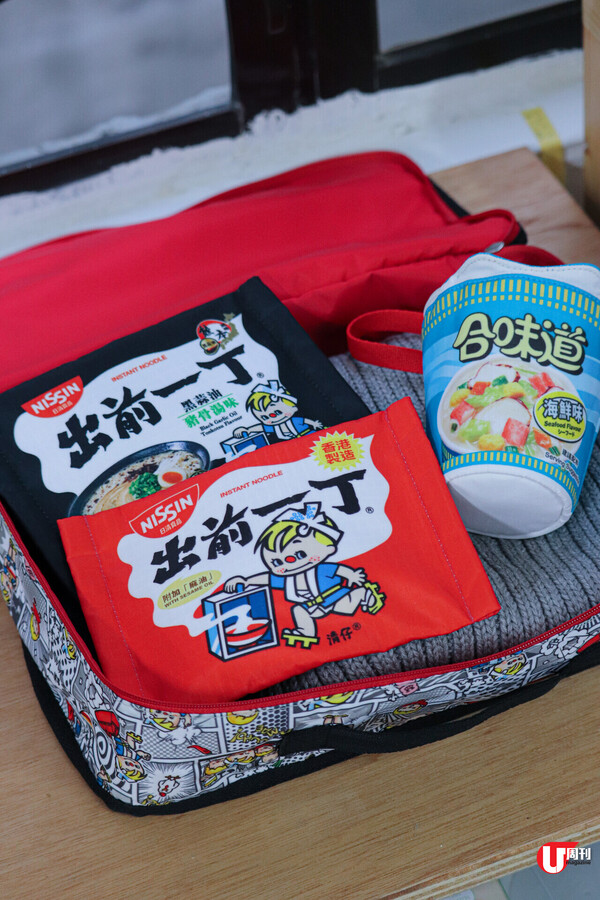 美食版聖誕禮物集合 本地氣泡茶 / 日清即食麵包包 / 台式雪花酥