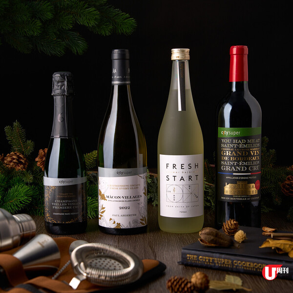 美食版聖誕禮物集合 本地氣泡茶 / 日清即食麵包包 / 台式雪花酥