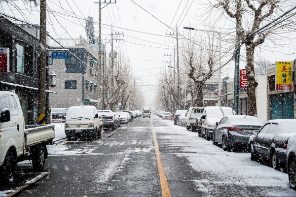寒潮席捲南韓 首爾體感溫度跌至負22度！料寒冷天氣持續至週六 