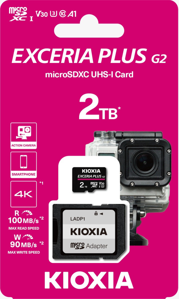 Kioxia 宣布推出 2TB microSDXC 高速卡！輕鬆解決儲存空間不足問題