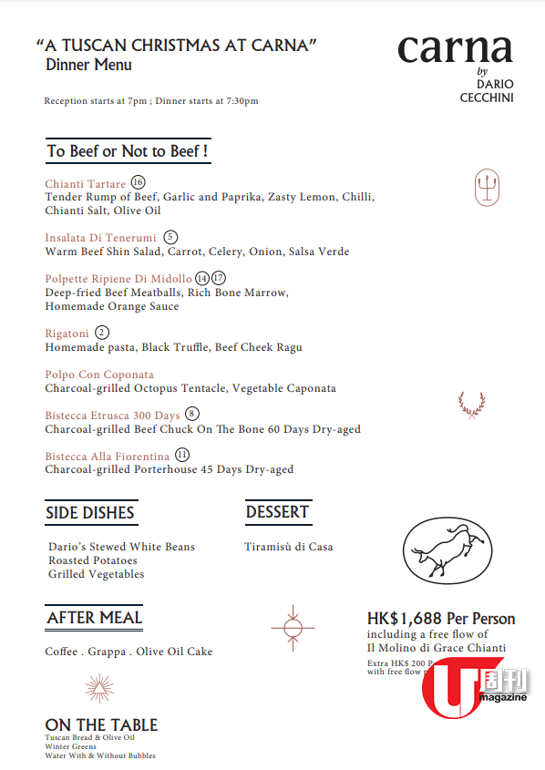 世界級名牌酒店 Mondrian 開幕 全球第一屠夫意式扒房曝光 / 無限奉上炭燒全牛聖誕套餐