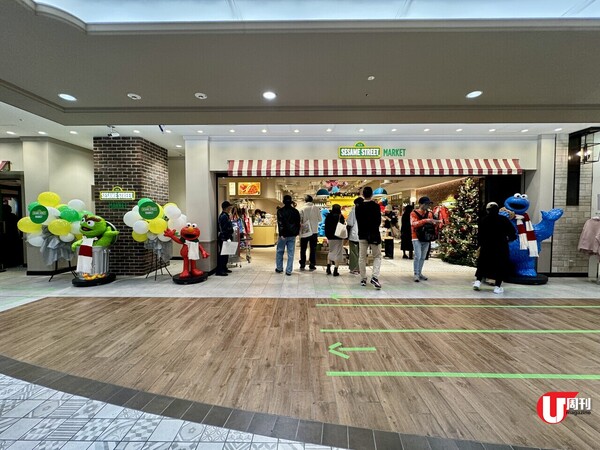 【短線特搜】世界唯一芝麻街官方商店 進駐東京池袋Sunshine City 200款精品 超可愛冬甩 