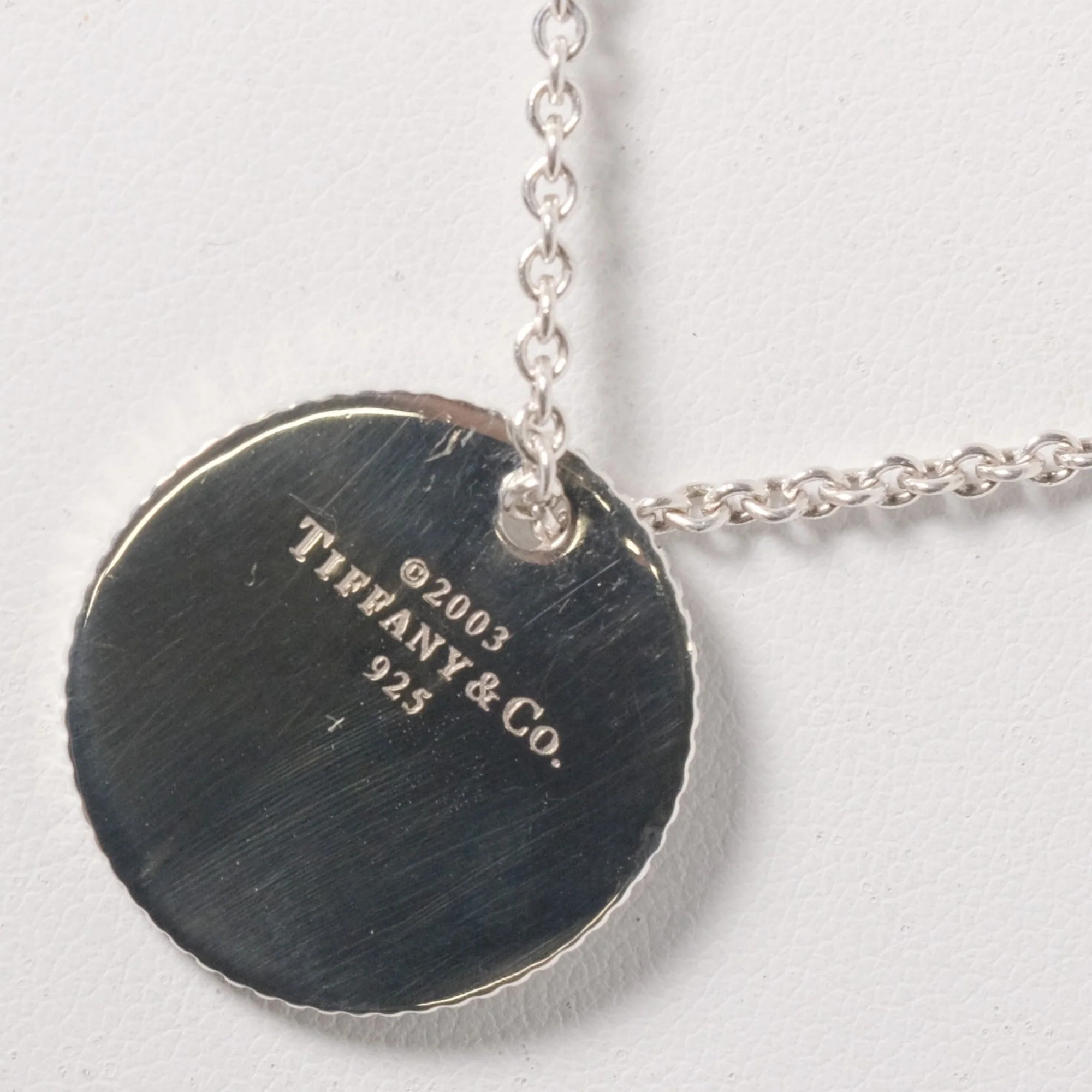 Unisex Tiffany & Co Necklace - Silver $1729