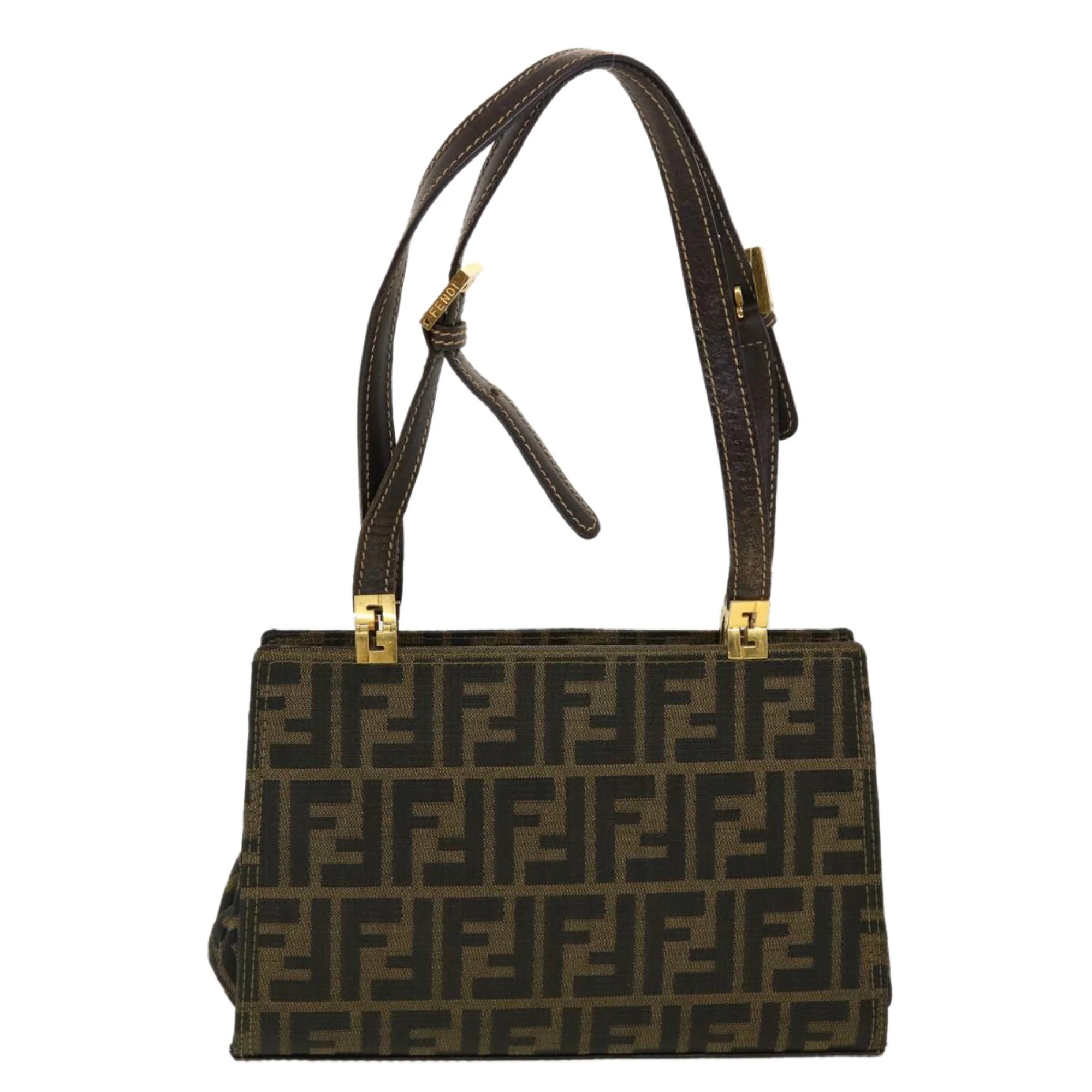 Women Fendi Zucca Shoulder Bag - Brown $3909