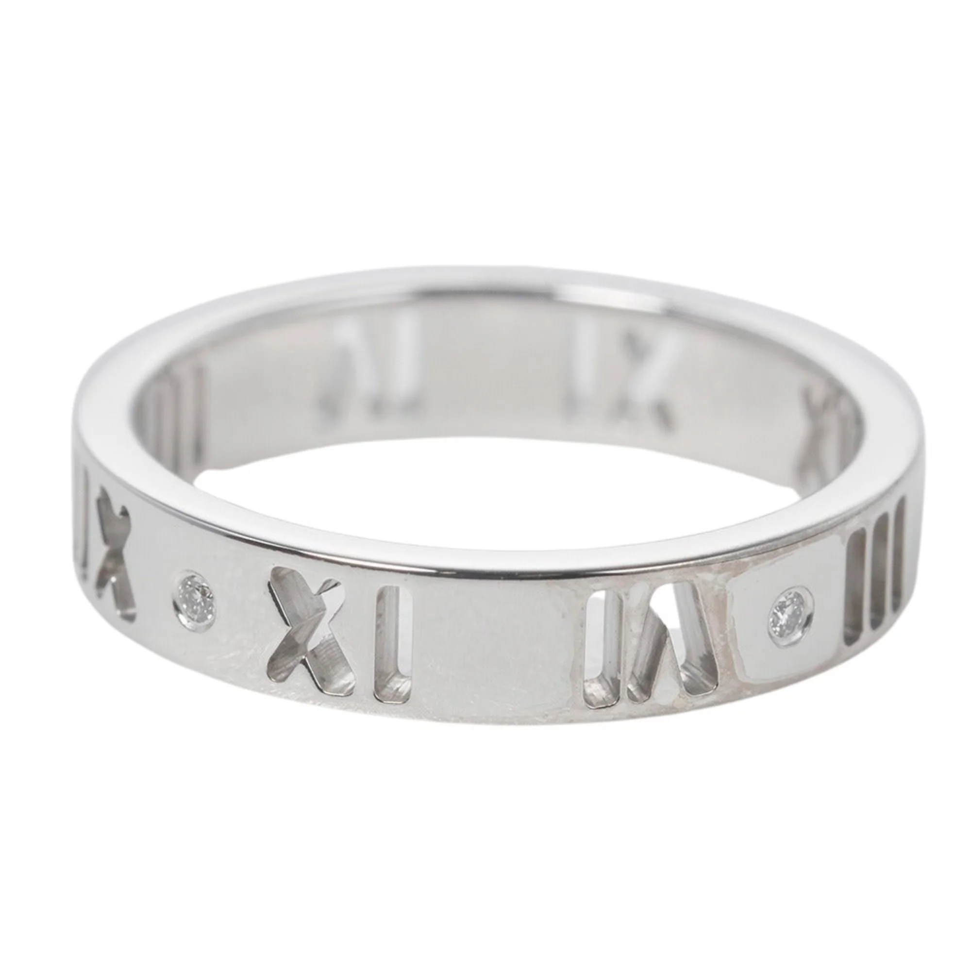 Women Tiffany & Co Atlas Ring - Silver $5449