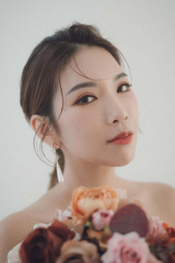 簡約時尚感新娘髮型 Credit: 新娘化妝師Yutsz魚子