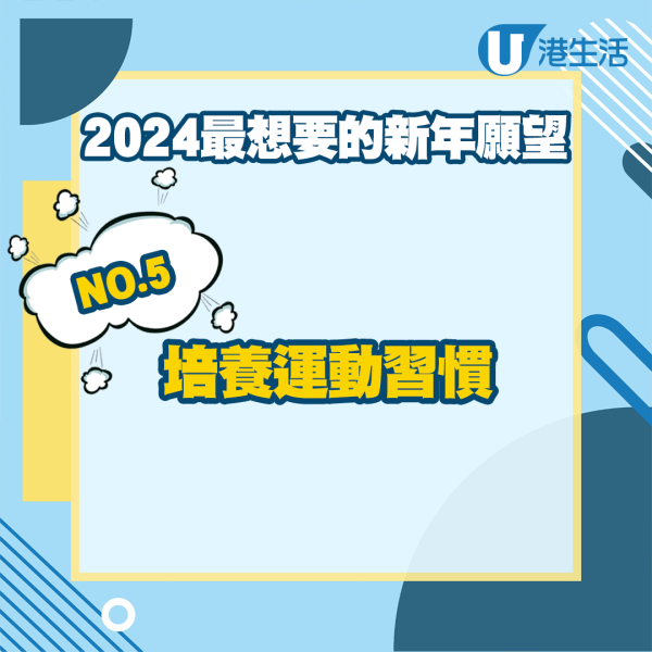 2024年網民10大最想要新年願望！減肥成功、投資理財通通5甲不入！「一夜暴富」僅排第3？