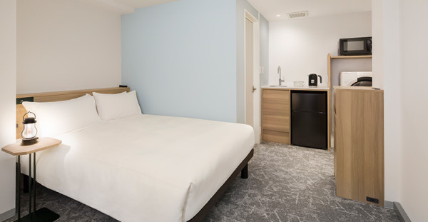 房間內貌。(圖片來源:東急Stay澀谷新南口官網) 房間內貌。(圖片來源:東急Stay澀谷新南口官網)