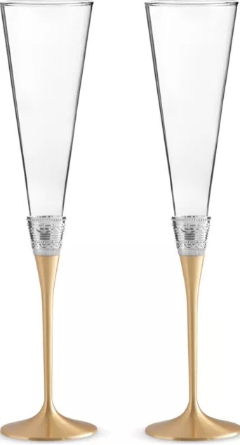 結婚禮物推薦15：VERA WANG @ WEDGWOOD With Love toasting flutes 酒杯 HK$620