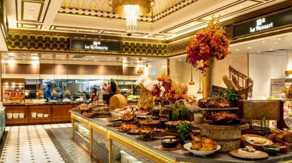 結婚禮物推薦12：巴黎人自助餐 Le Buffet - 澳門巴黎人酒店 雙人自助晚餐 HK$1,470