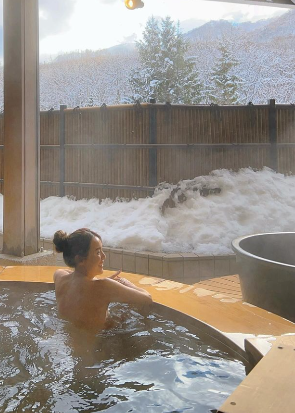 楊洛婷、北海道