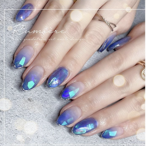 新娘美甲地雷|2.顏色過於搶眼