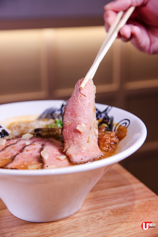 鬼金棒全新姊妹拉麵店  40 公斤牛骨炮製極濃牛骨湯 /  超豪 A4 和牛做配料 