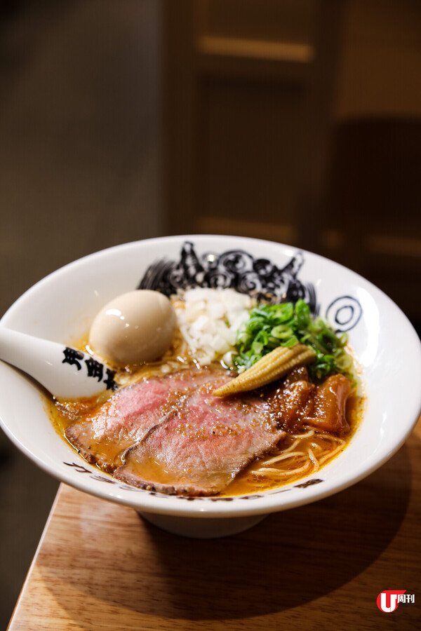 鬼金棒全新姊妹拉麵店  40 公斤牛骨炮製極濃牛骨湯 /  超豪 A4 和牛做配料 