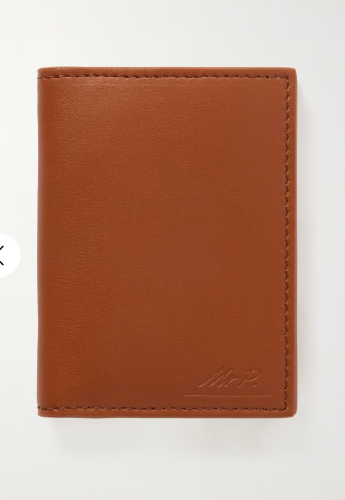 男女適用情人節禮物4. 個性卡片套 - MR P. Harrison Full-Grain Leather Cardholder HK$417
