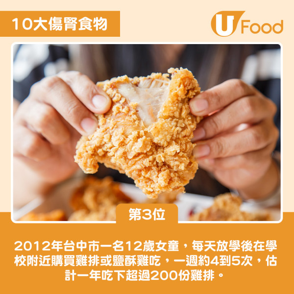 10大傷腎食物排名大公開！燒味飯排第4 一飲品高危