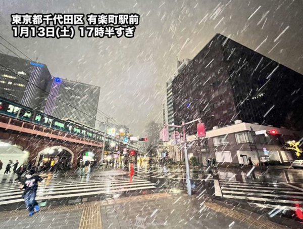 東京迎來2024初雪 比正常晚10天！遊日人士留意1情況 