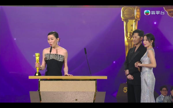 萬千星輝2025｜佘詩曼四屆視后締造香港歷史紀錄 四年四段得獎感言全部神對應