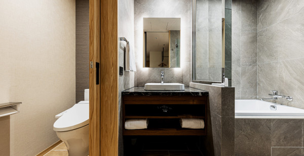 浴室內貌（圖片來源：索拉利亞西鐵飯店台北西門官網）
